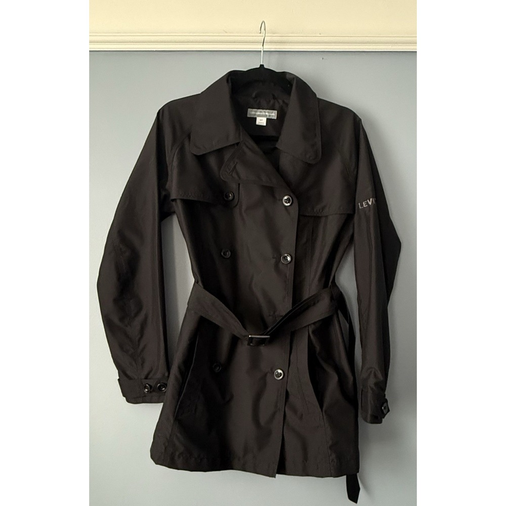 NWOT Cutter &‎ Buck Belted Raincoat Trench Coat Weathertech Size Small